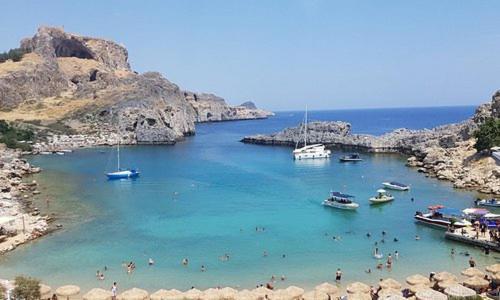 La Maison Du Village Lardos Dış mekan fotoğraf